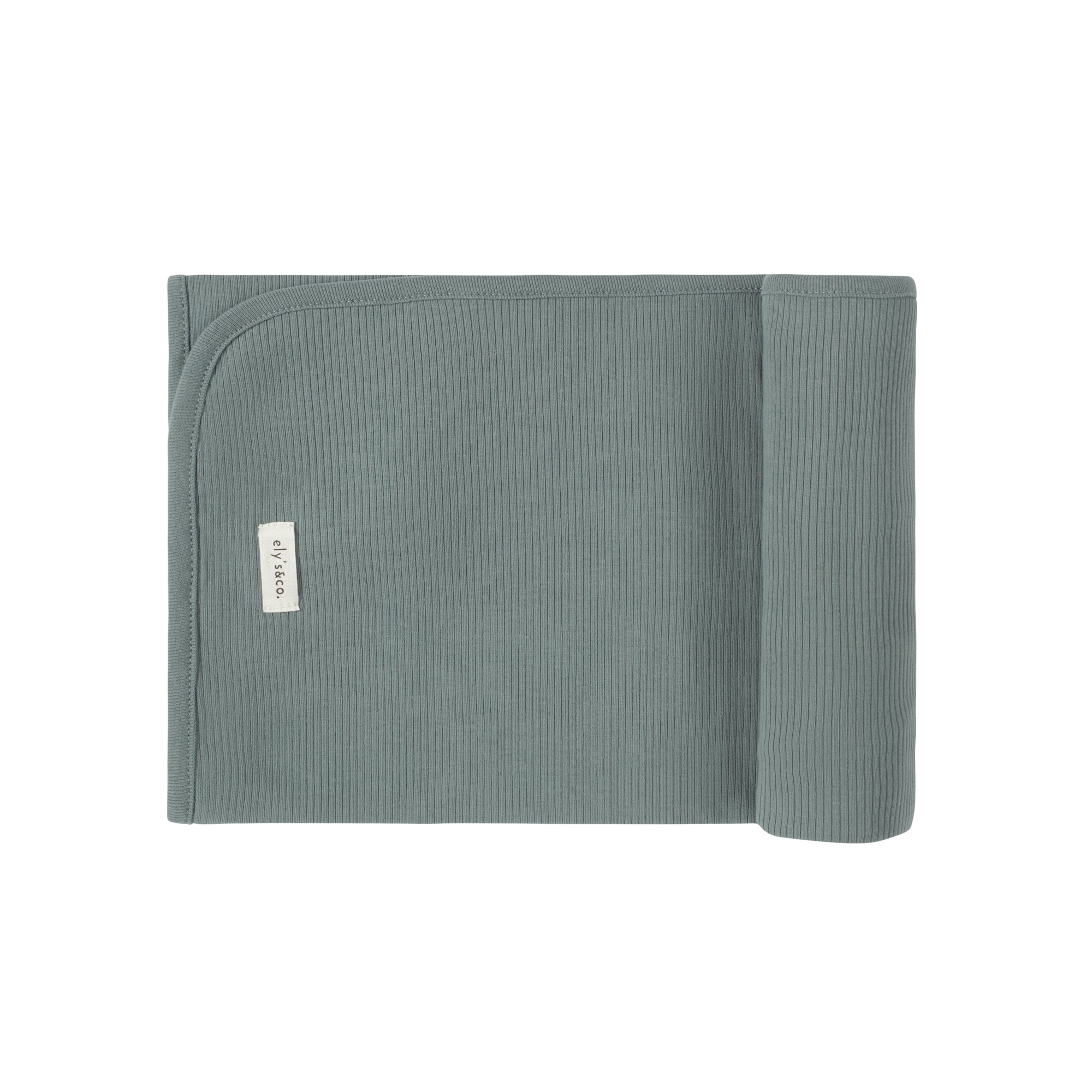 Solid Ribbed Jersey Swaddles - Receiving Blankets