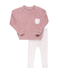 Velour - Tiny Flower  Collection - Lounge Set
