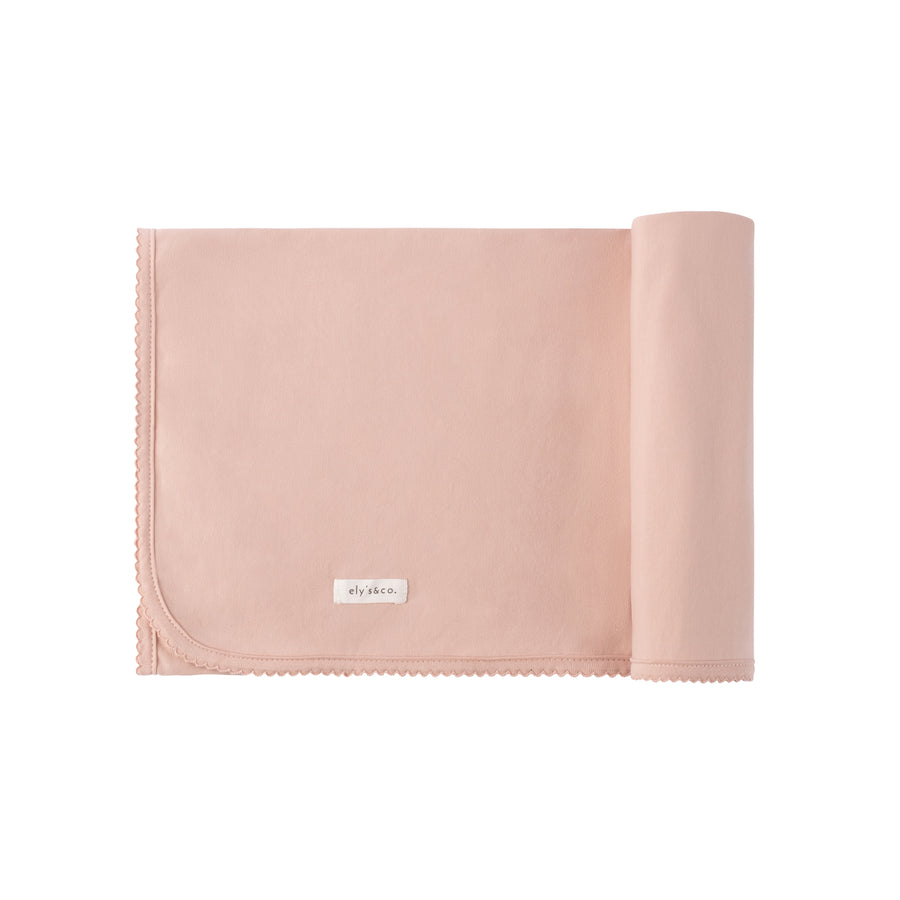 Jersey Cotton - Embroidered Wagon Collection Blankets