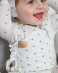 Jersey Cotton - Daisy Collection - Paci Clip