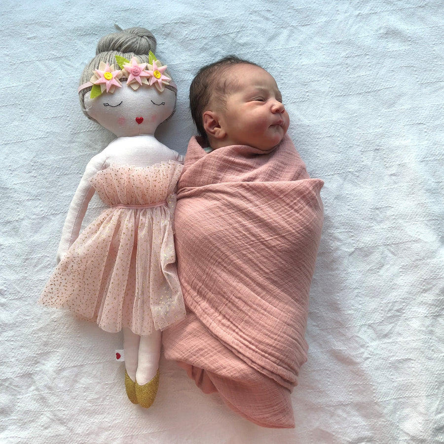 Cotton Muslin Swaddle Blanket