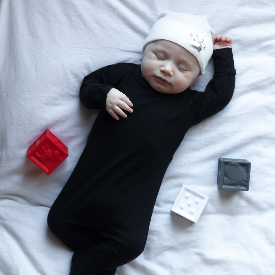 Newborn Hospital Hats - Whites