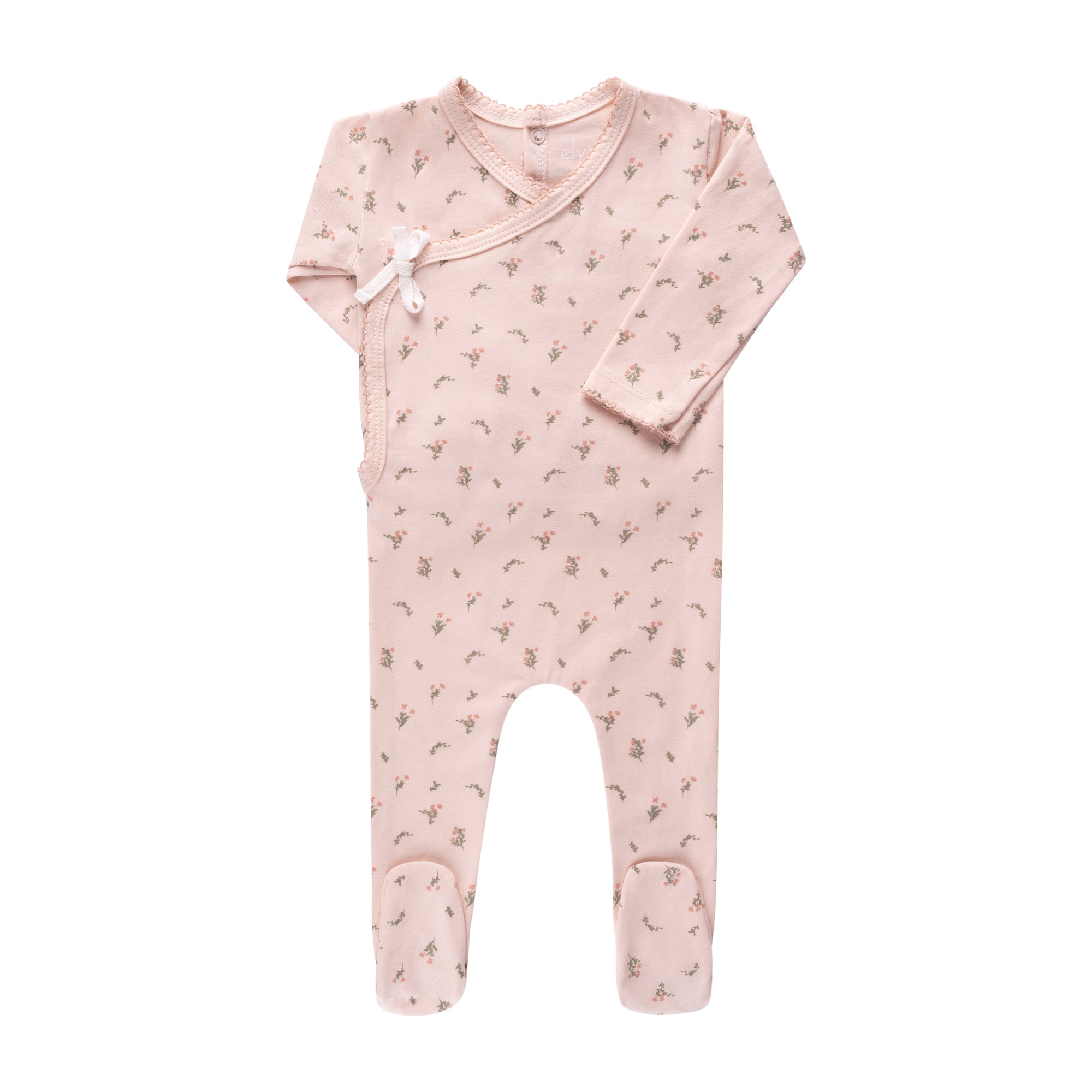 Jersey Cotton - Printed Ginkgo Collection - Footies