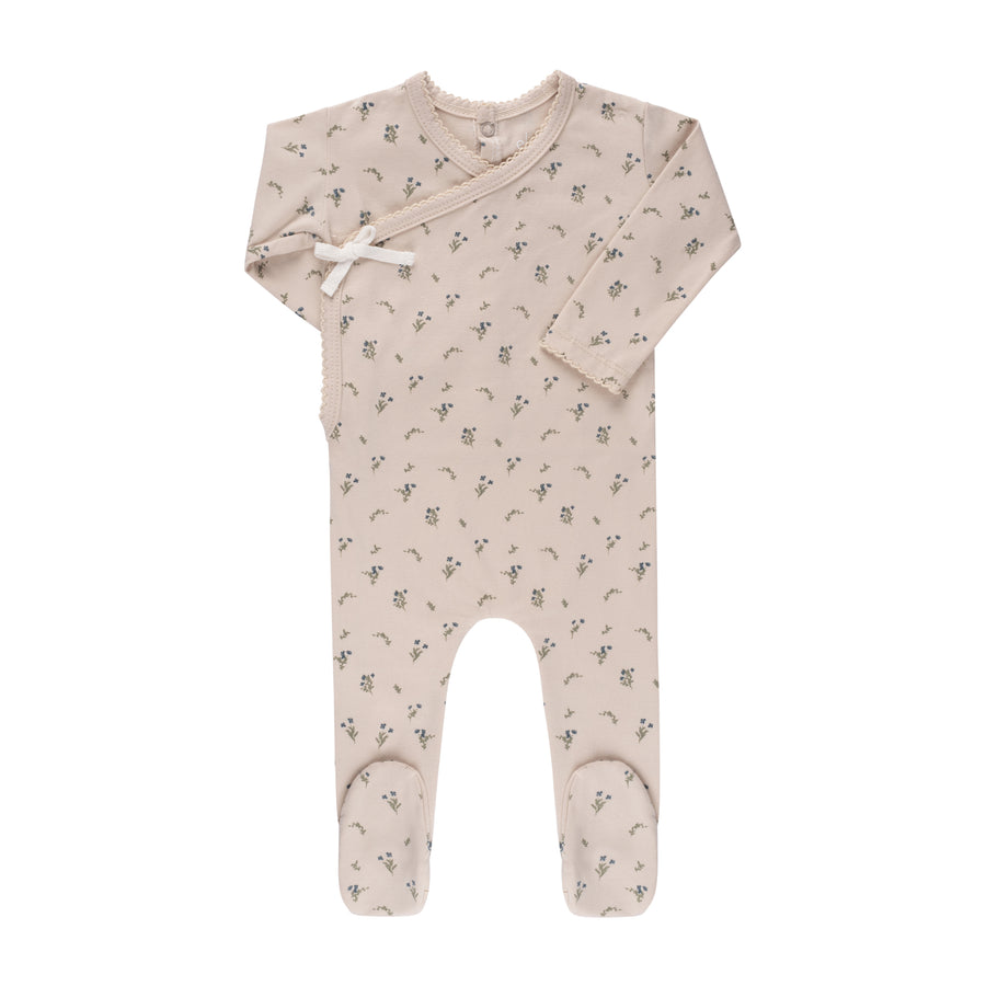 Jersey Cotton - Printed Ginkgo Collection - Footies