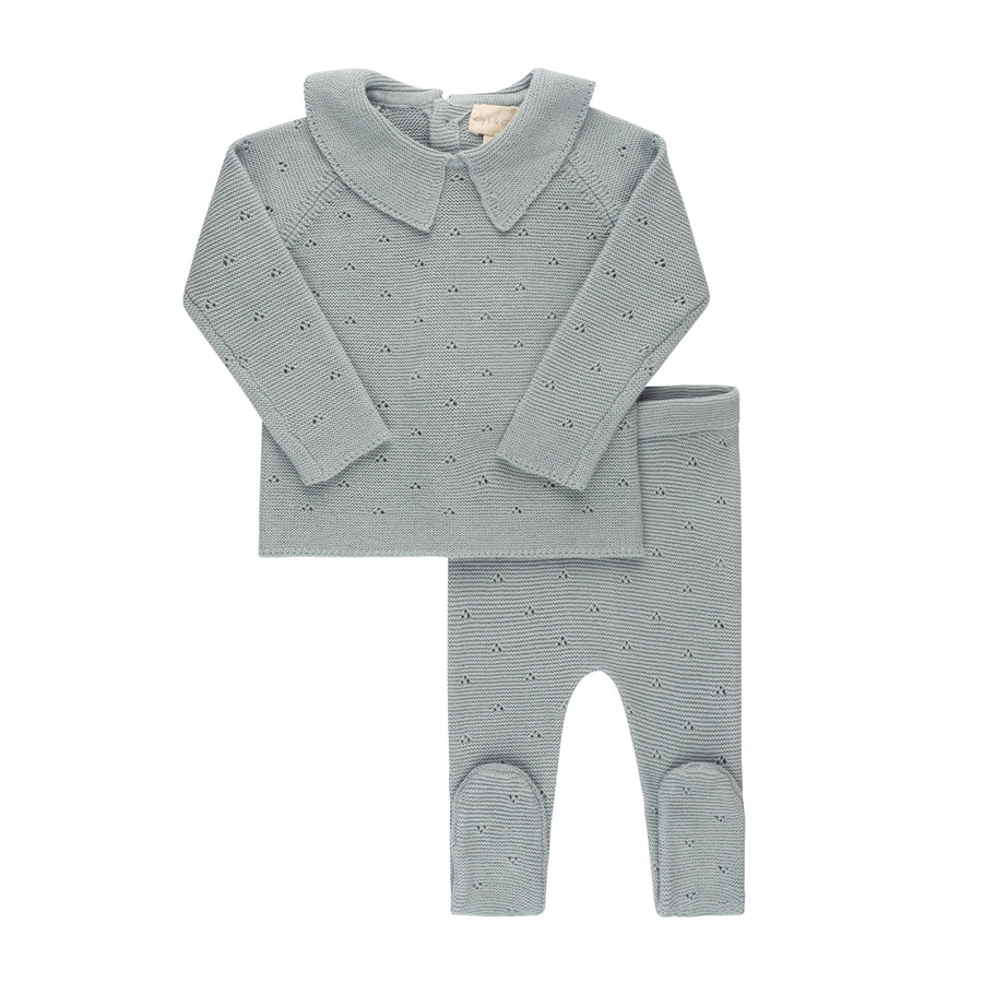 Pointelle Knit Collection - 2 Piece set