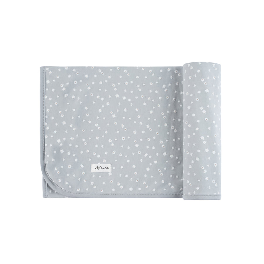 Jersey Cotton - Ditsy Floral and Star Collection - Blankets