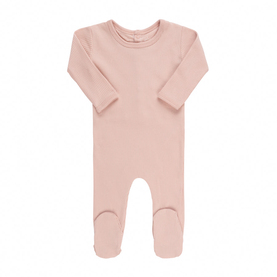Ribbed Cotton - Solid Ribbed Collection Footies