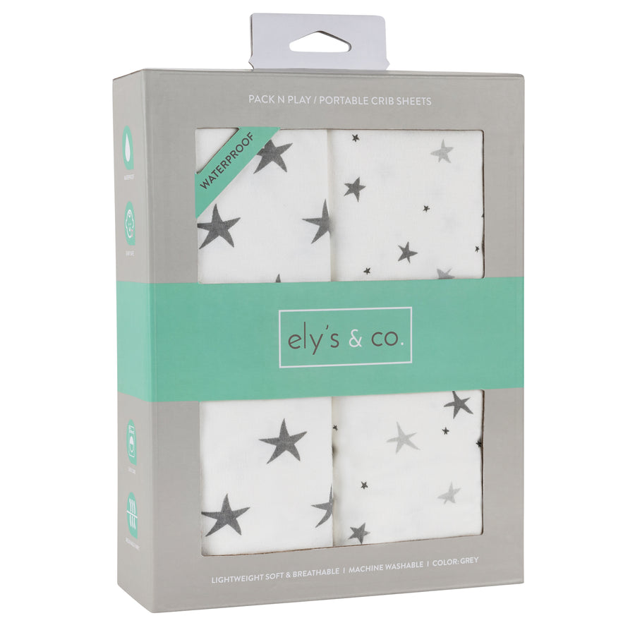 Waterproof Pack N Play I Portable Crib Sheet Set