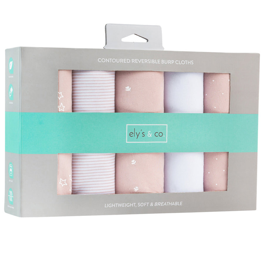 Reversible Burp Cloths
