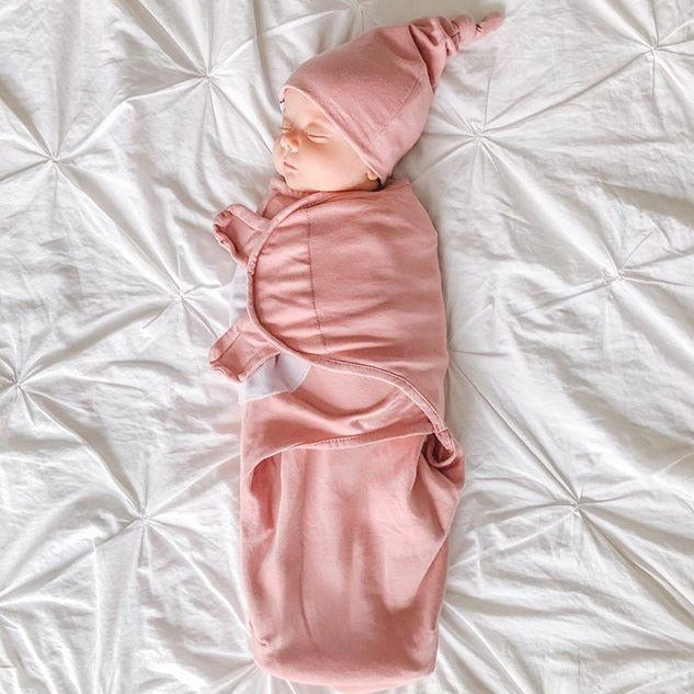 Pink Stars Adjustable Blanket swaddle