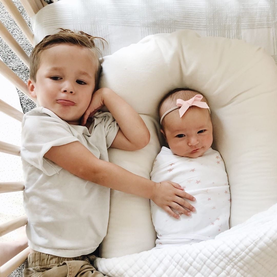 Pink Stars Adjustable Swaddle 