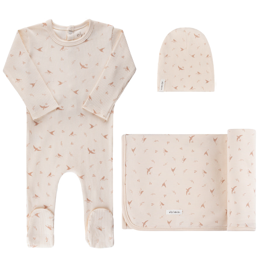 Ribbed Cotton - Bird Collection - Take Me Home Sets