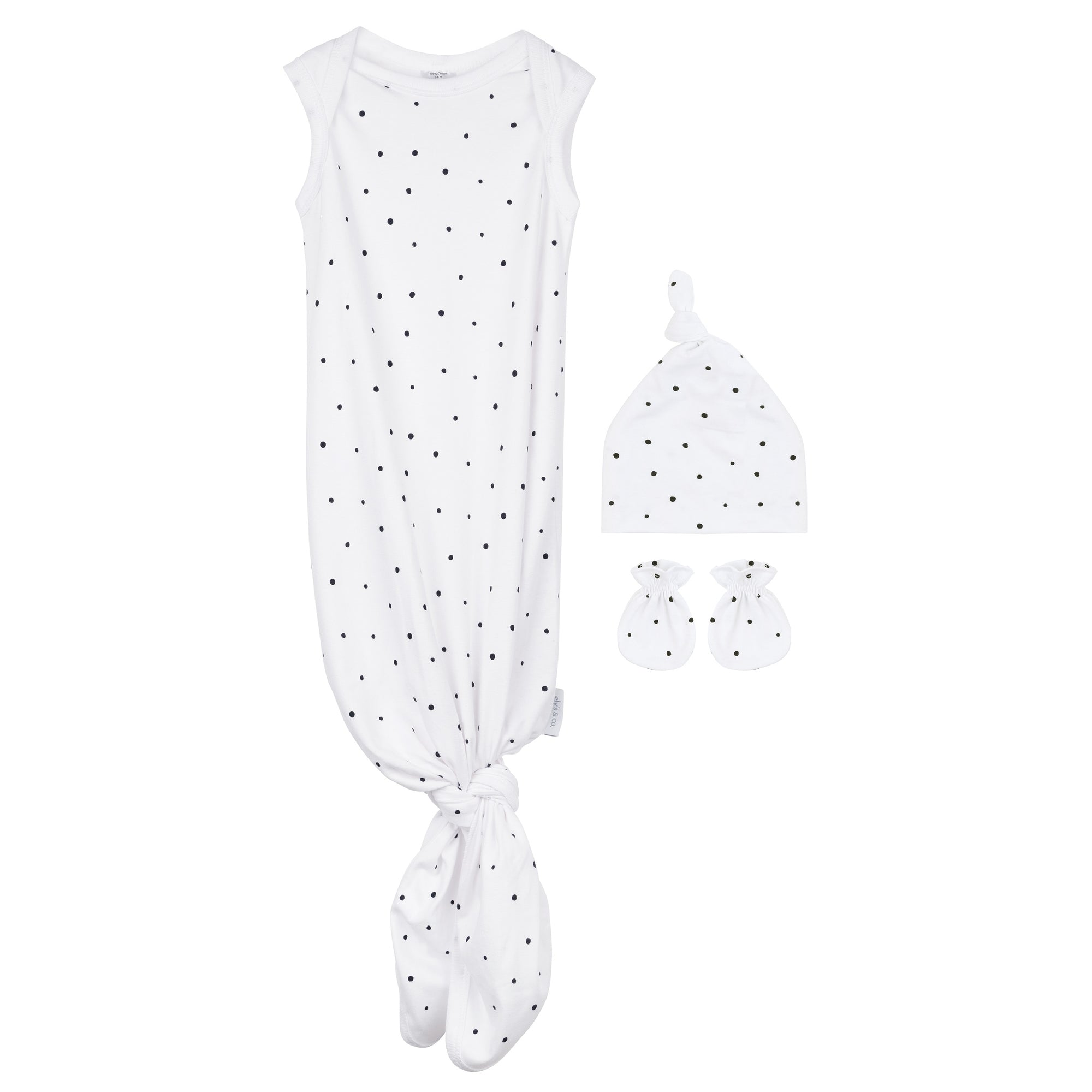 Knot Wearable Blanket, Knot Hat &amp; Mitten Set