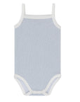 blue stripe spaghetti undershirt