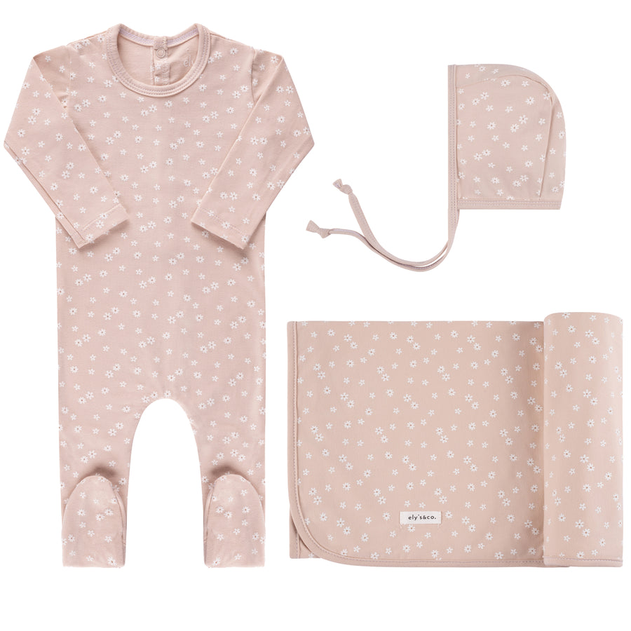 Jersey Cotton - Ditsy Floral and Star Collection -Take Me Home Sets