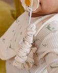 Ribbed Cotton - Bird Collection - Paci Clips