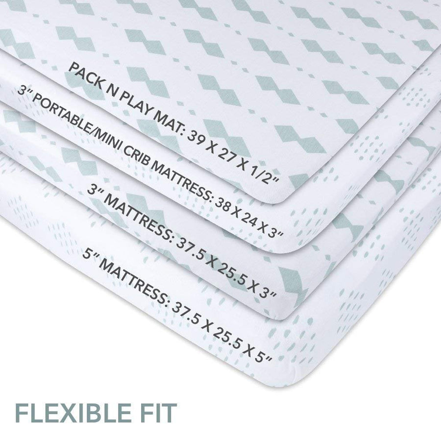 Pack N Play I Portable Crib Sheet Set