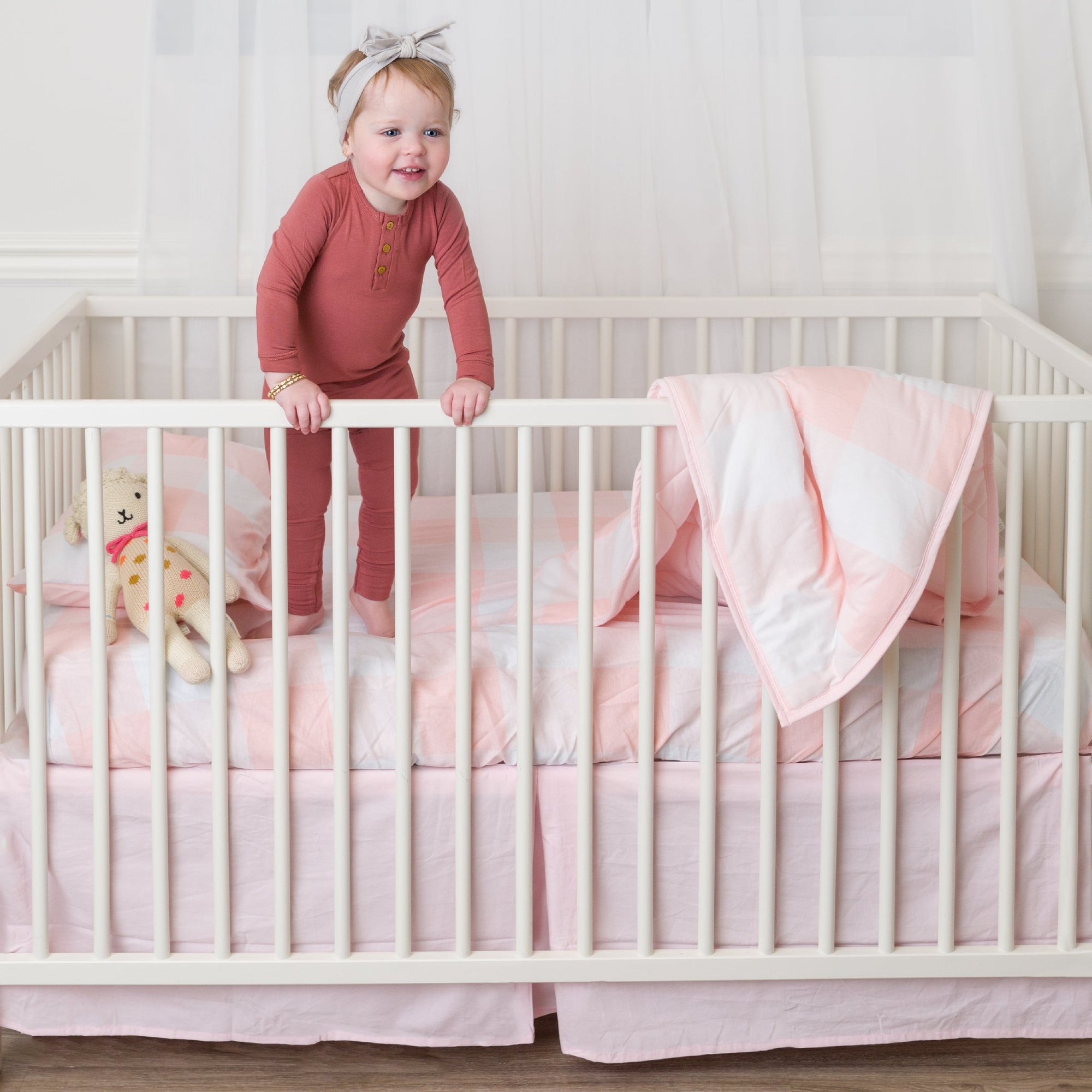 Four Piece Baby Crib Set