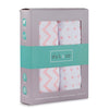 Changing Pad Cover / Cradle Sheet Set I Pink Chevron and Polka Dots