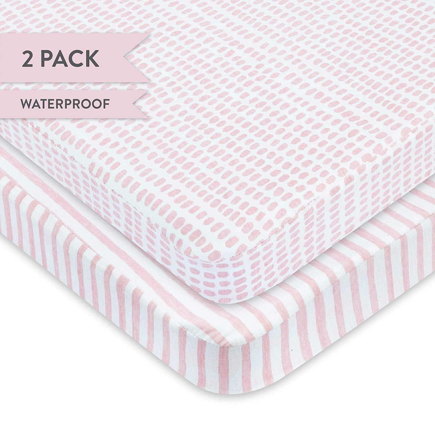 Waterproof Pack N Play I Portable Crib Sheet Set