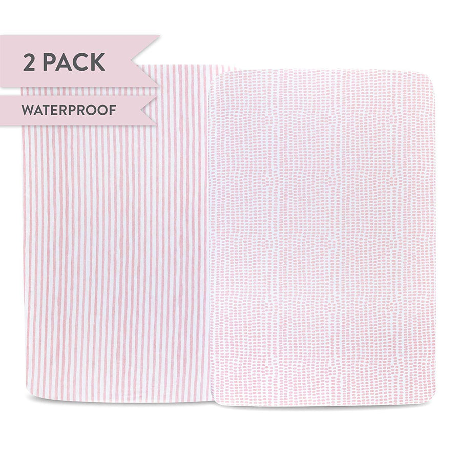 Waterproof Pack N Play I Portable Crib Sheet Set