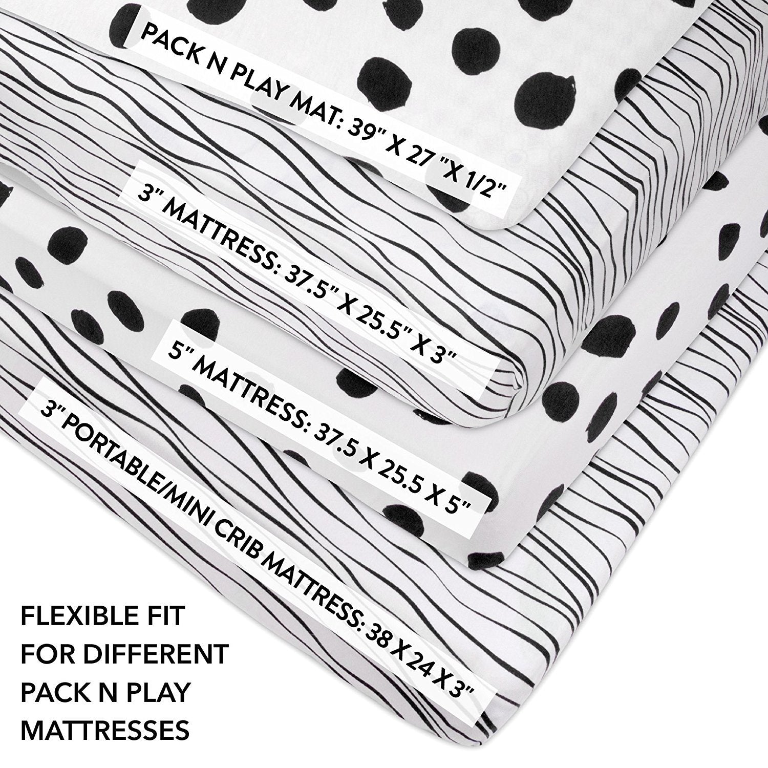Pack N Play I Portable Crib Sheet Set