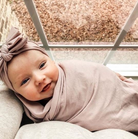 Jersey stretch best sale swaddle blanket