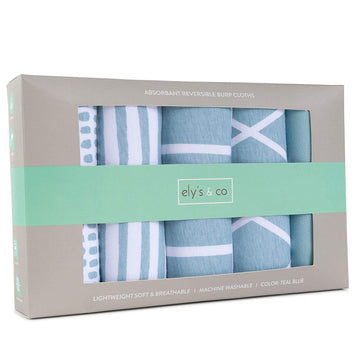 Reversible Burp Cloths