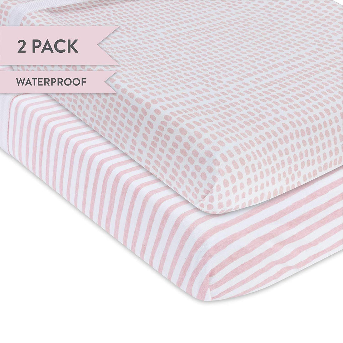 Waterproof Changing Pad Cover Cradle Sheet Set Ely's & Co.