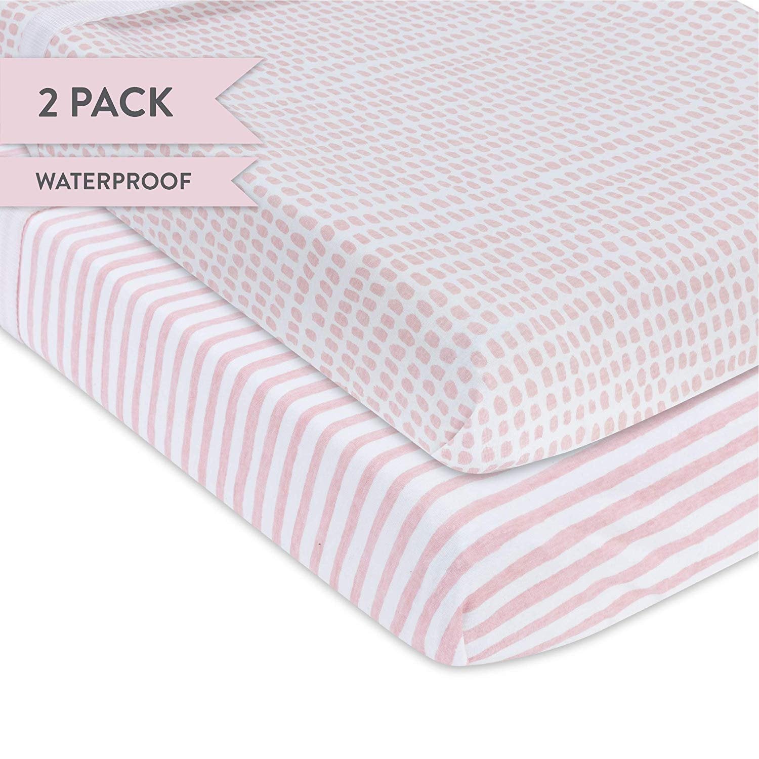 Waterproof Changing Pad Cover | Cradle Sheet Set
