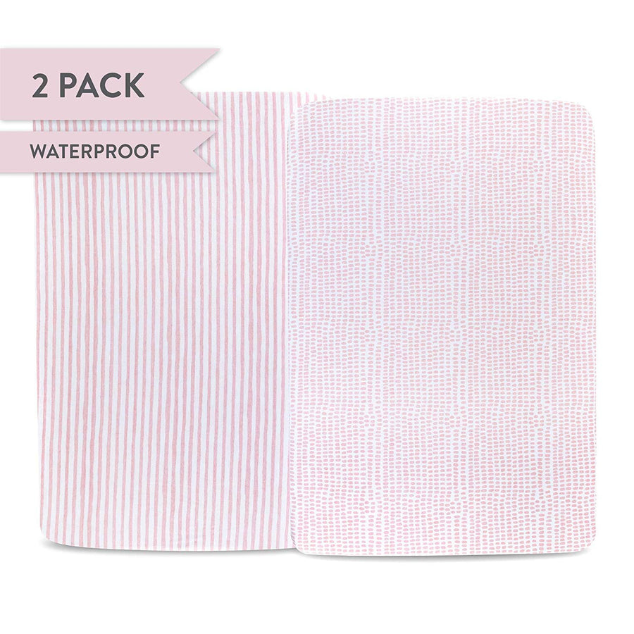 Waterproof Crib Sheet Set