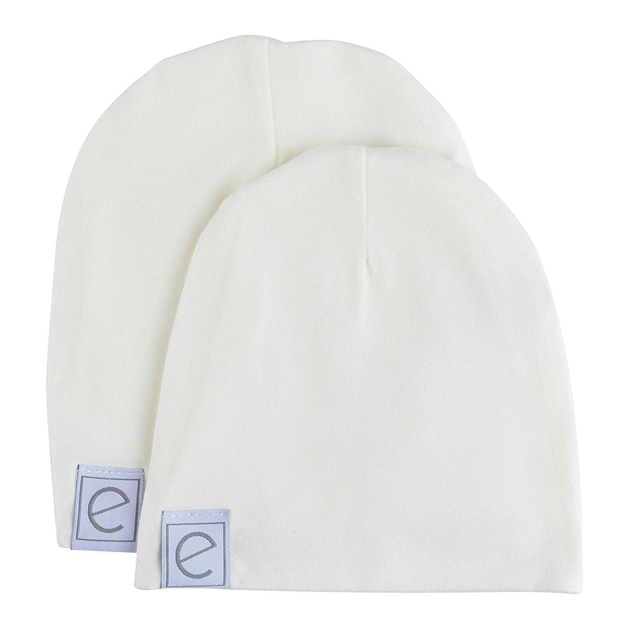 Jersey Knit Cotton Swaddle Blanket and Beanie Gift Set