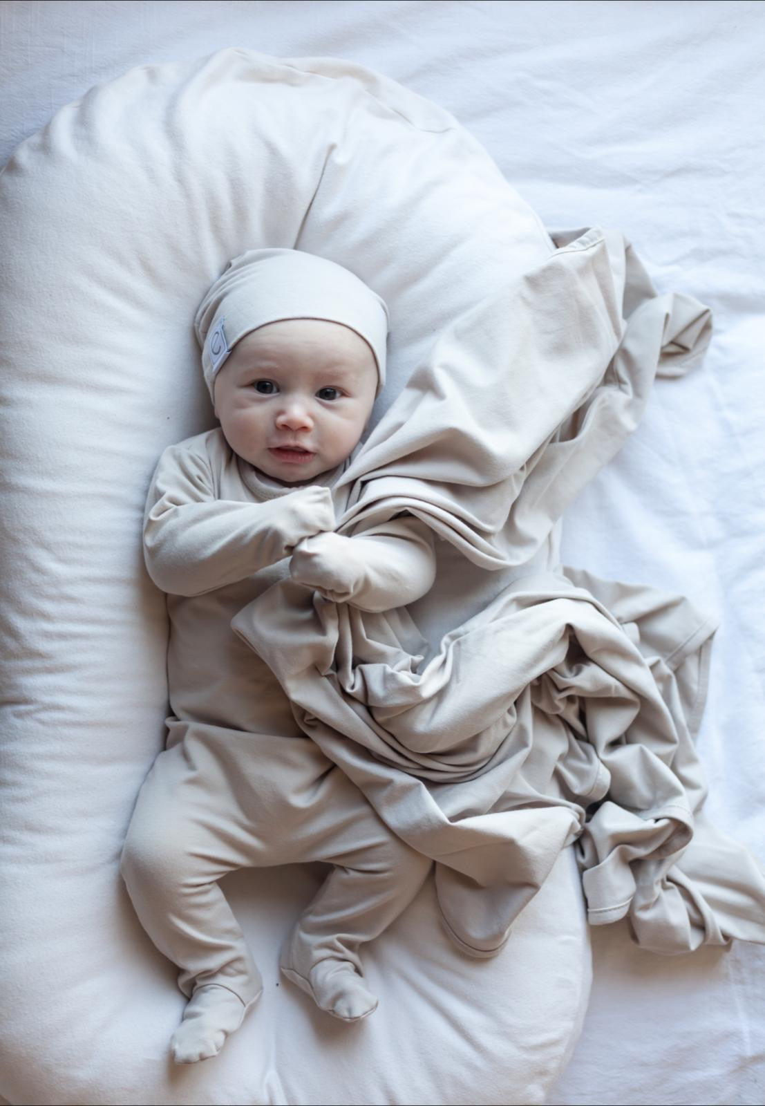 gender-neutral baby beanie bundle