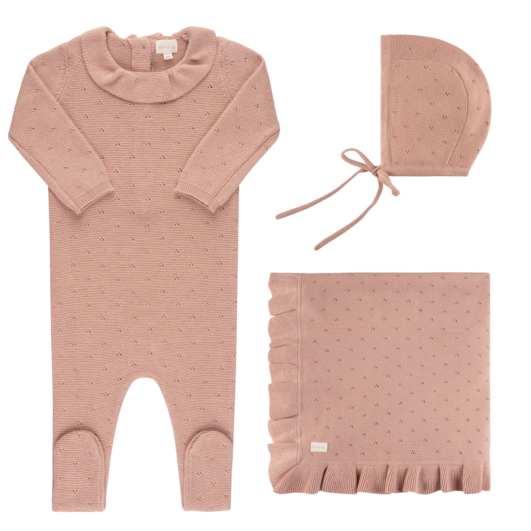 Pointelle Knit Collection - Take Me Home Set