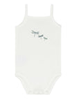 white dragonfly spaghetti undershirt